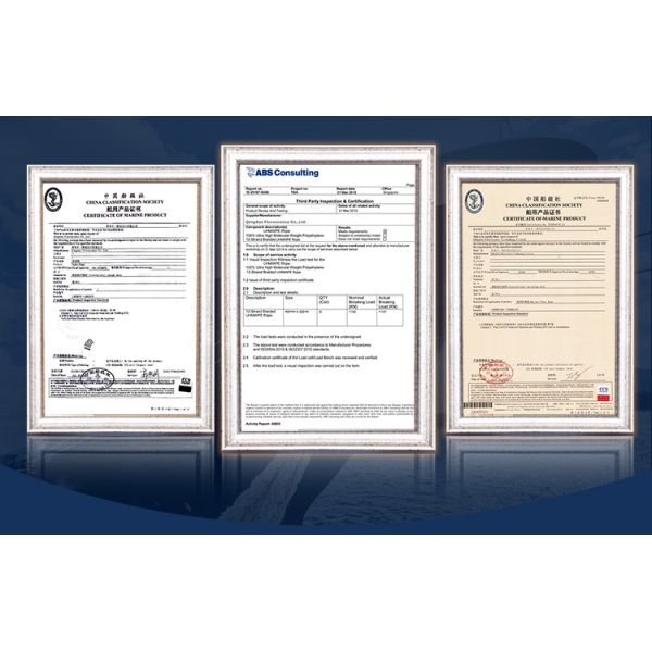 8 Strand PP Polyester Mixed Mooring Rope 30mm-120mm for Marine Towing