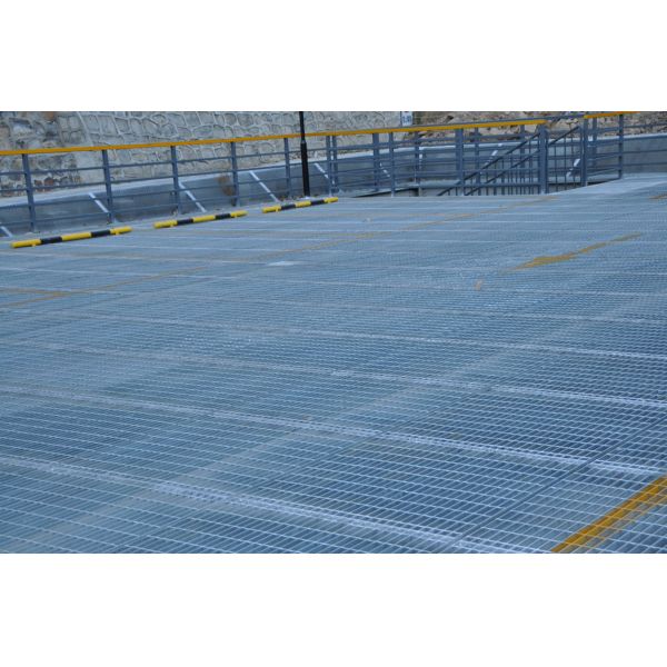 Galvanized Steel Grating for Industrial Platforms with Custom 1-12m Length