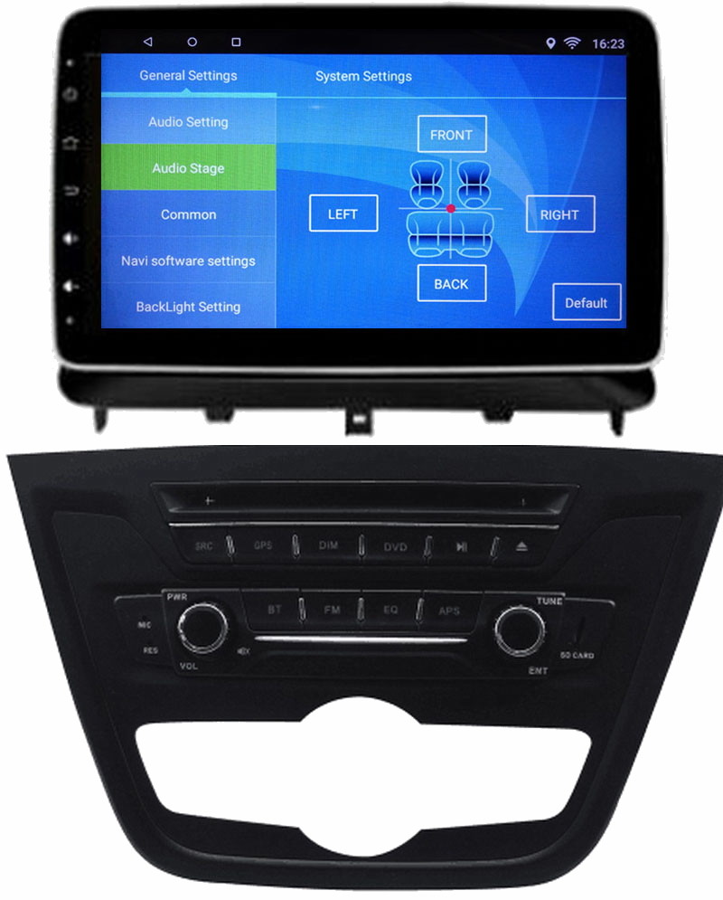 Ouchuangbo car navigation video android 6.0 for ChangAn Alsvin V7 with Built-in electronic & mechanical anti-shock