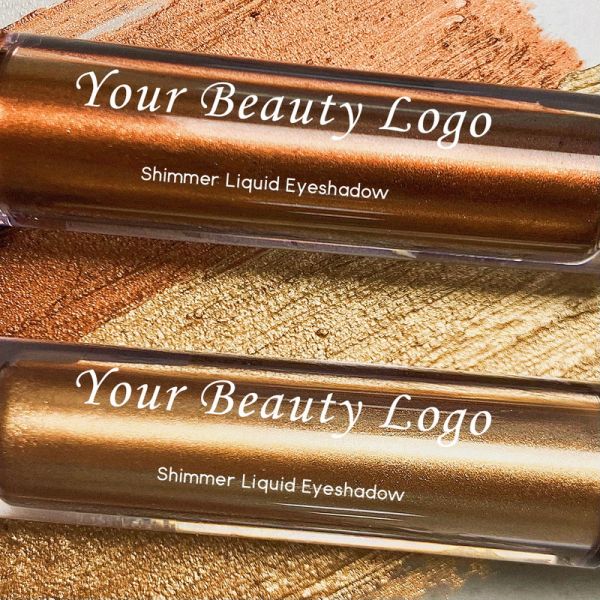 High Pigments Liquid Eyeshadow Sweatproof Glitter Shinny Liquid Eyeshadow