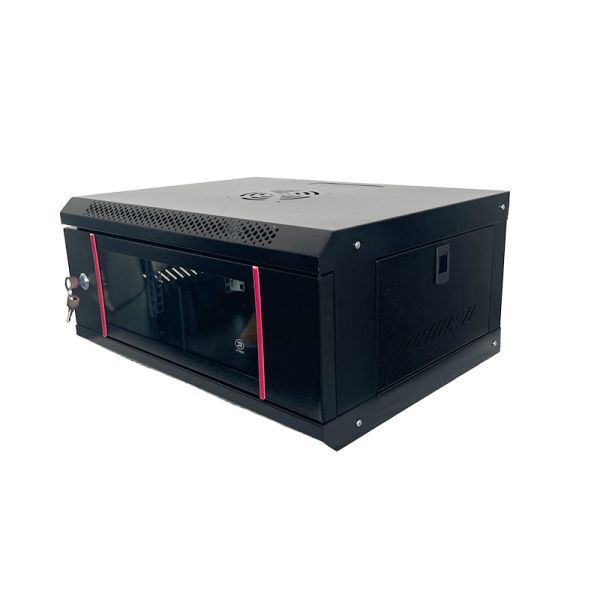 Other Features Include 4U Wall Mount Server Rack Cabinet with PDU Power Distribution Unit