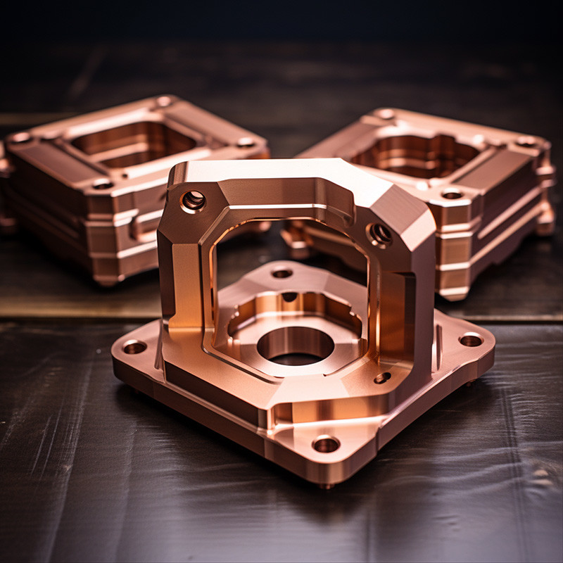 High Precision CNC Copper Parts Machining Turning For Construction Agriculture
