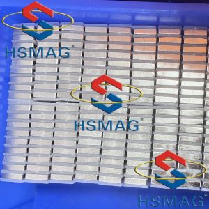 Custom Samarium Cobalt Sm2Co17 Cuboid Rectangular Magnet Antiwear ISO9001