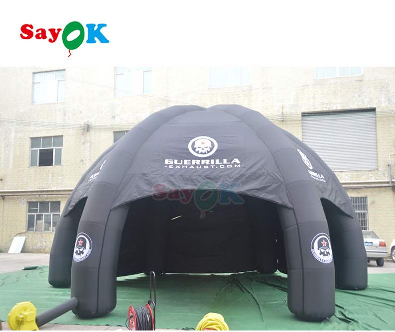 Portable Spider Inflatable Tent Customized Spider Dome Inflatable Tent Giant Inflatable Spider Tent for Promotion