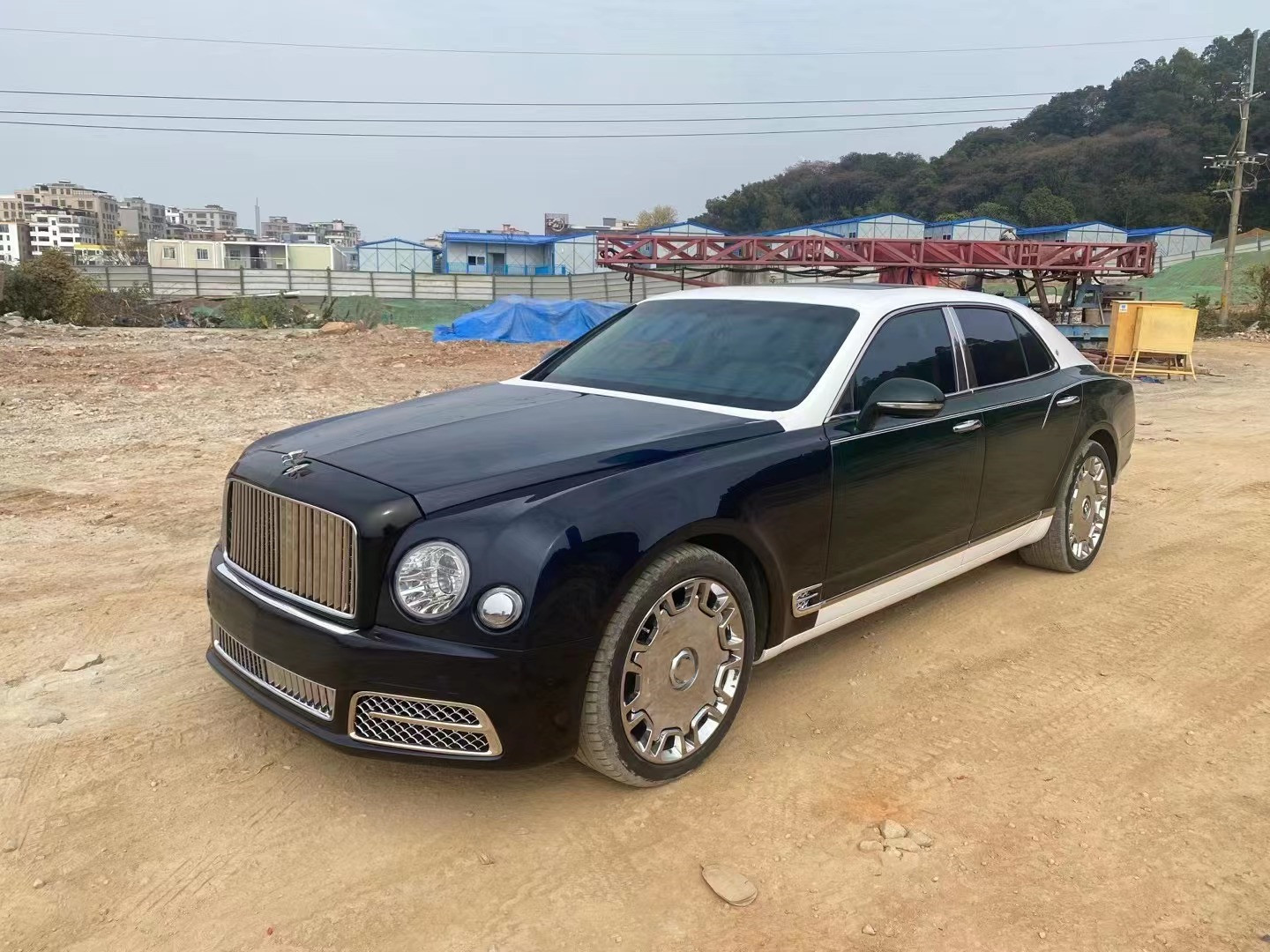 For Bentley Mulsanne Body Kit Mulsanne Upgraded with New Front and Rear Bumper Headlights and Taillights