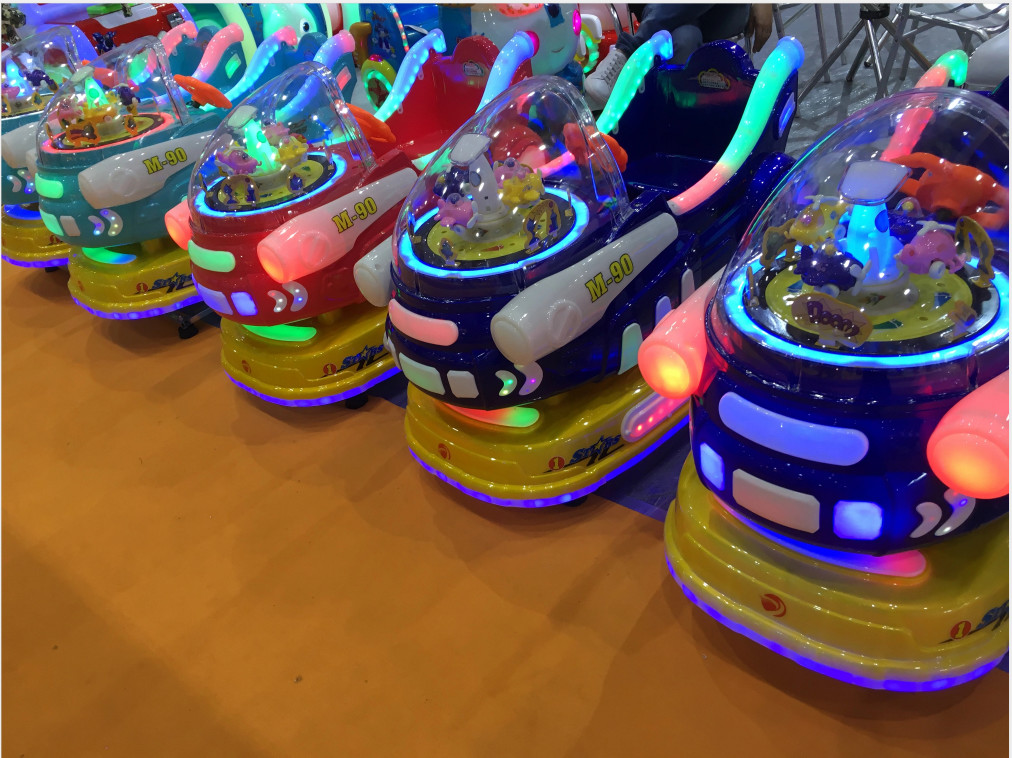 Game Center Electronic Kiddie Ride Machines Automatically Stops