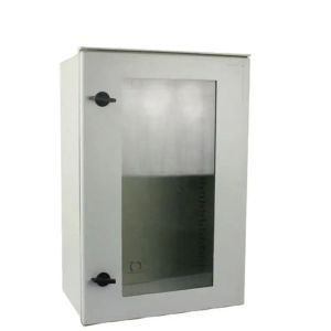 Quality IK08 Wall Mounted SMC Fiberglass Enclosure Box With Transparent Lid for sale