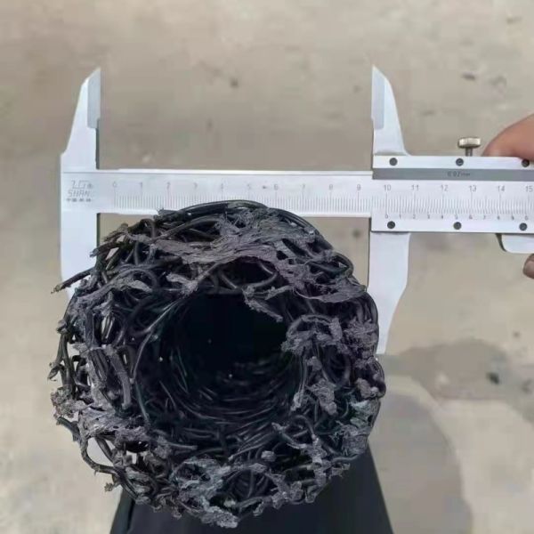 HDPE Corrugated Hard Permeable Pipe High Drainage Capacity Flexible Permeable Pipe For Highway Tunnel And Landfill Drainage