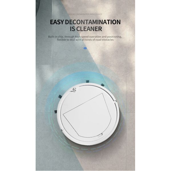 CCC Smart Sweeping Robot Vacuum Cleaner 800pa Floor Cleaning Robot
