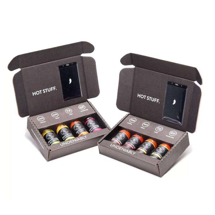 Quality Custom Logo Printing Hot Ones Spicy Hot Sauce Monthly Subscription Box for sale