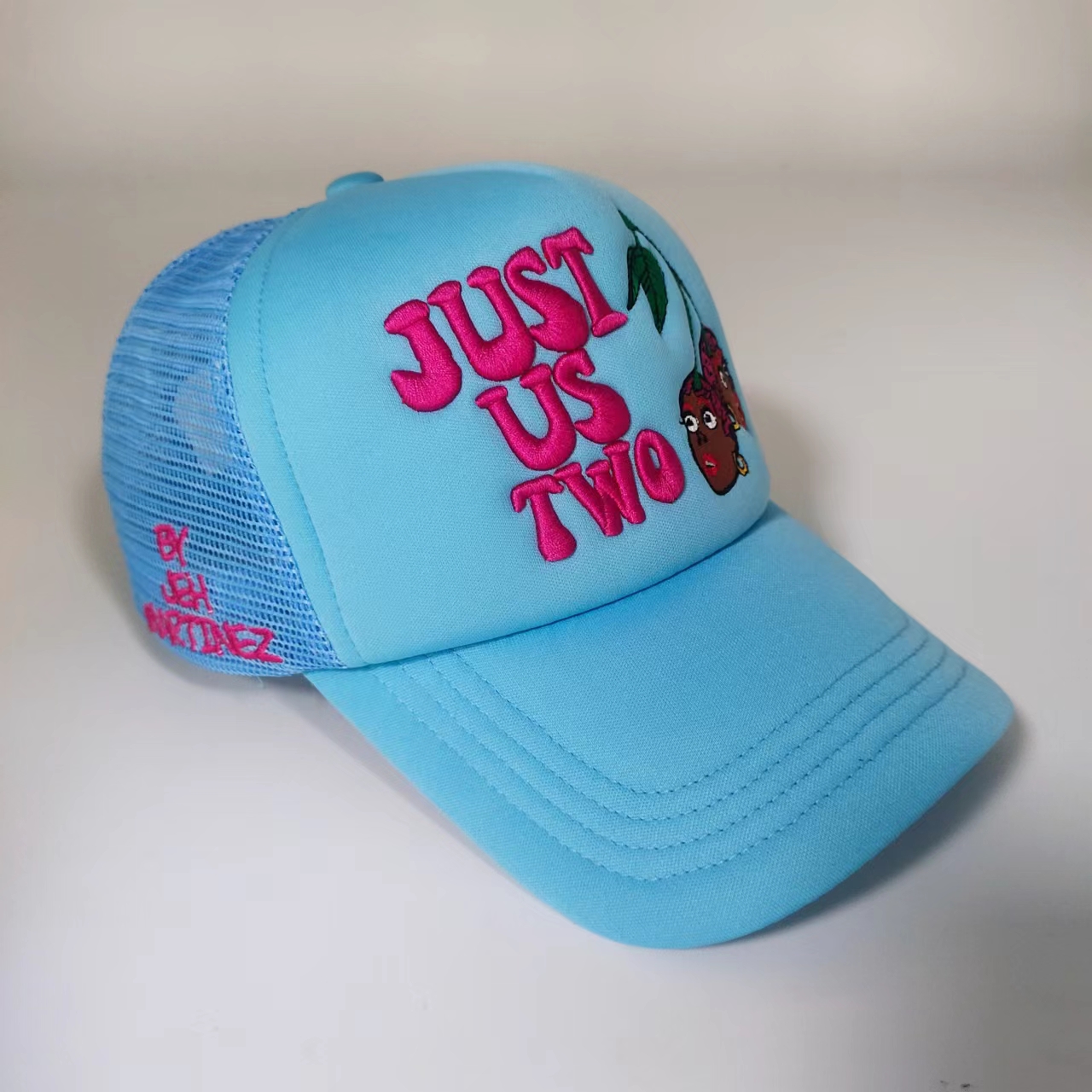Ing 3D Embroidery Mesh Foam 5 Panel Trucker Cap Embroidered Snapback Gorras