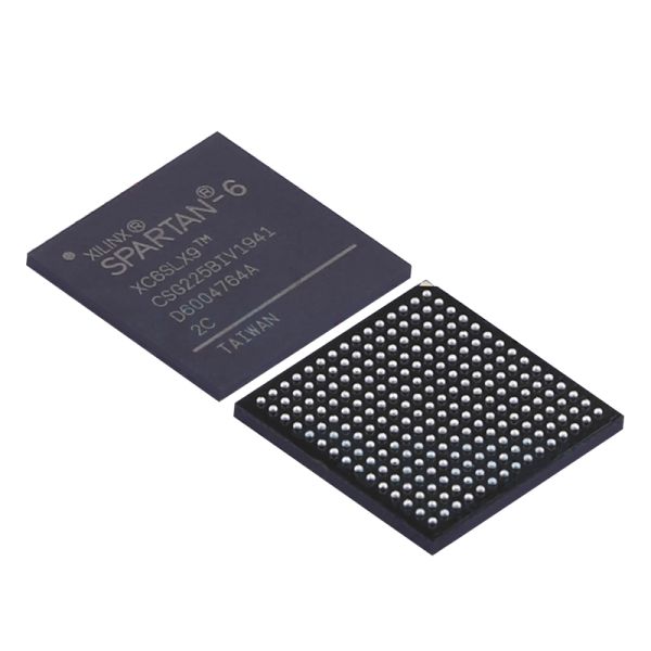 XC6SLX9-2CSG225C Spartan-6 LX FPGA with 160 I/O, 1.08 GHz Max Frequency, and 1.2V Operating Voltage