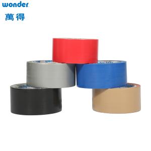 Quality Wonder Adhesive Brown Cloth Duct Tape 50m Waterproof Rubber Base for sale