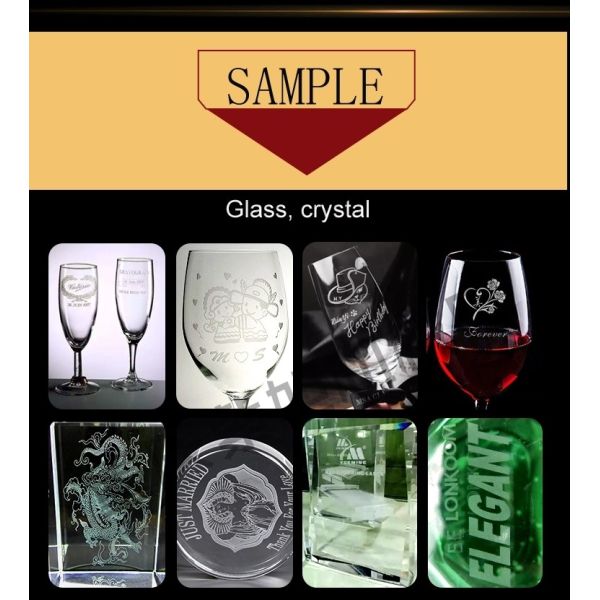 PET Tube Glass Wire UV Laser Marking Machine With 8000 mm / s Marking Speed