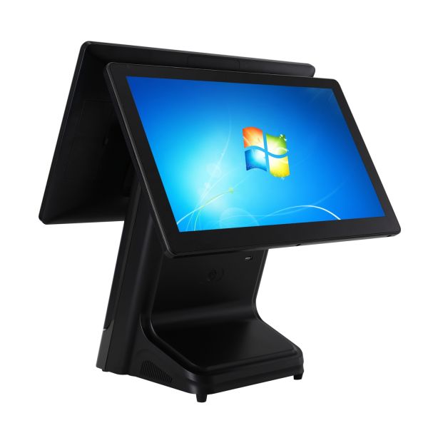 Corei3/i5 CPU Retail POS Systems with 15.6'' Main Screen and LED/VFD Customer Display