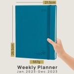 Ink Proof Customisation Weekly Planner 2023 Ivory Paper