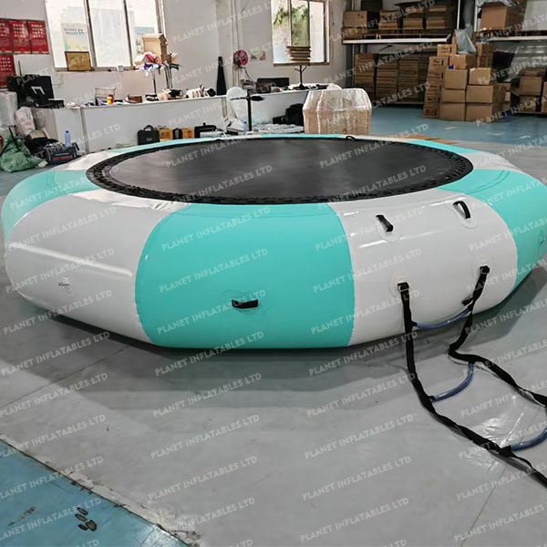Fun Jump Water Park Trampoline Inflatable Floating Jumping Inflatable Water Trampoline for Amusement Park