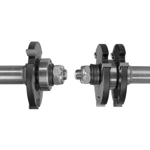 CNC Router Bits Installed Tongue and Groove Bits