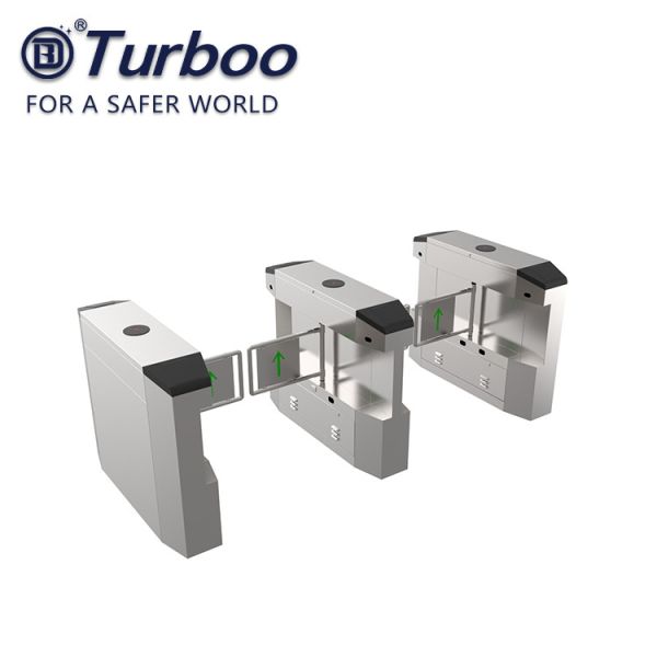 half height tripod turnstile pedestrian access control gates automatic systems