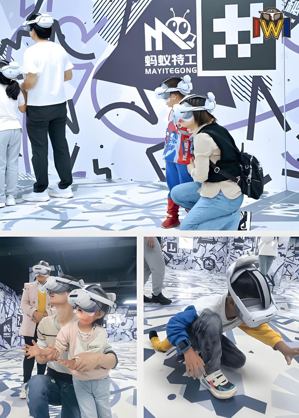 XR Arena VR Game with Interactive Gun Controllers