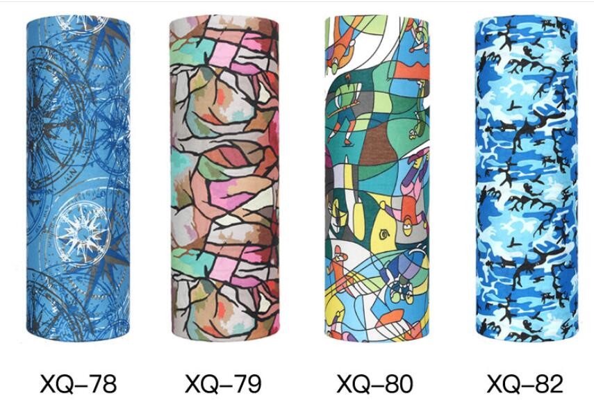 Multi Function Seamless bandana Riders Face Mask warm Neck Tube 100% polyester microfibre Bicycle Cycling Camping scarf
