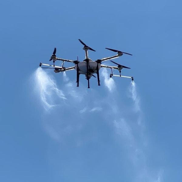 M6E Uav Crop Drone Sprayer Agricultural Spraying Drone with Dcu and Automatic Program