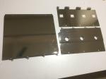 Laser cutting nickel plated aluminum busbar CNC processing aluminum material