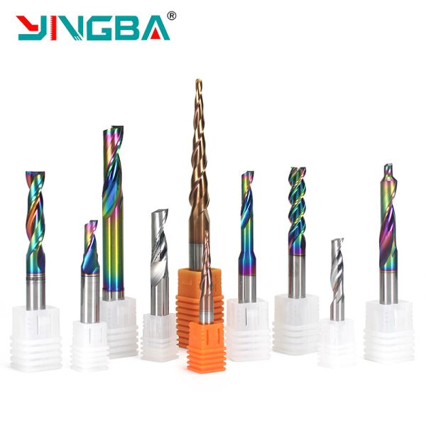 Manufacturer Customizable Carbide CNC Wood Cutter End Mills Metal Wood Milling Cutter Bit for CNC Machines CarvingTools