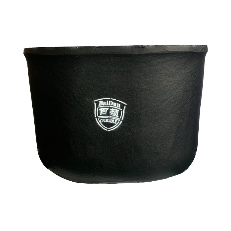 Quality Melting Casting Graphite Clay Crucible Thermal Shock Resistant Cylindrical Crucible for sale