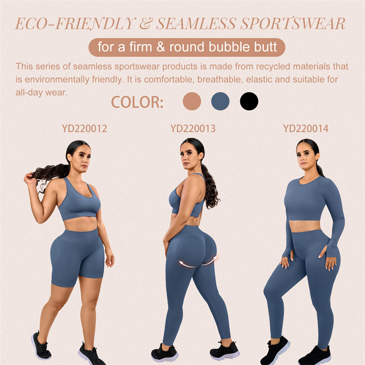 HEXIN Seamless Yoga Set for Women 7 Days Sample Order Lead Time Support Shipment Aramex