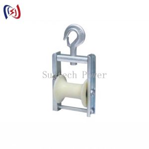 5KN Aerial Cable Stringing Block for Transmission Lines