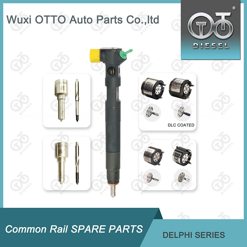 Nozzle-Valve Kit 7135-651 Delphi Injector Repair Kit For R02201Z With Nozzle L121PBD Nozzle-CVA Kit