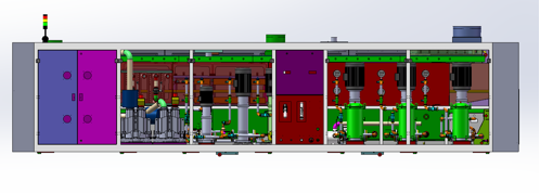 Fully Automatic Water-Based Inline PCBA Cleaning Machine with Stainless Steel Construction for PCBA Production