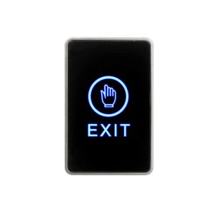 China Black Touch sensor Exit Button 86*50mm on sale