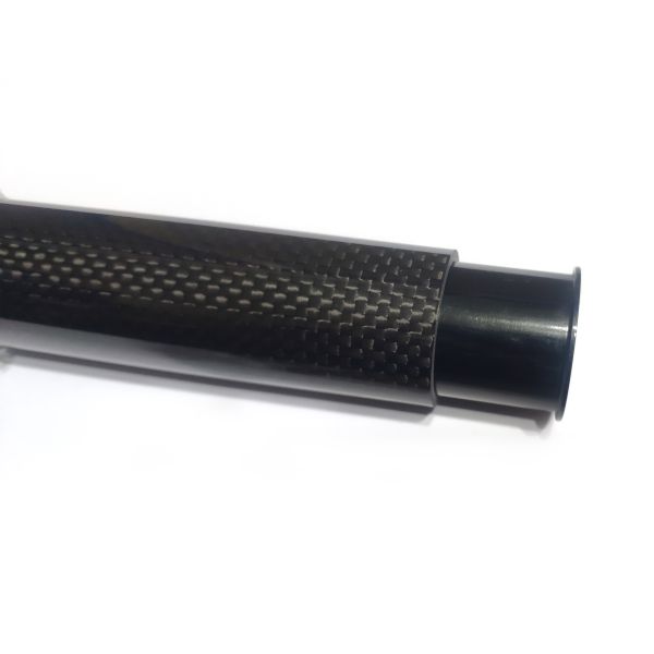 Aluminium Lower Limb Prosthetic Components Carbon Fiber Inner Pylon Adapter