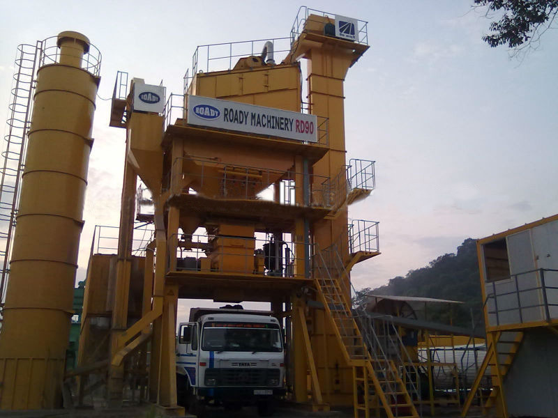 XDEM RD90 90TPH Stationary Asphalt Mixing Plant Bitumen Plant