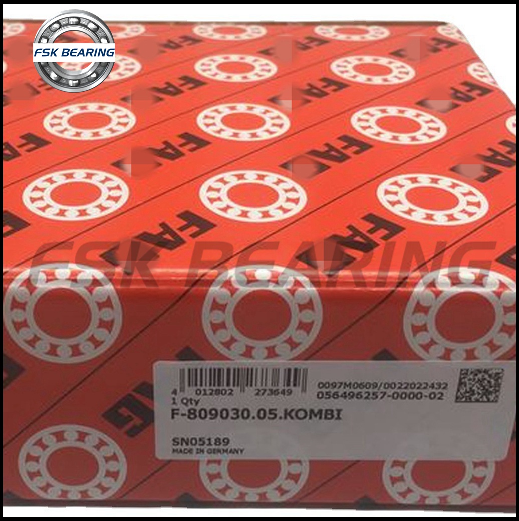 F-809030 . 05 . KOMBI Contact Ball Bearing Cylindrical Roller Angular For Air Compressor