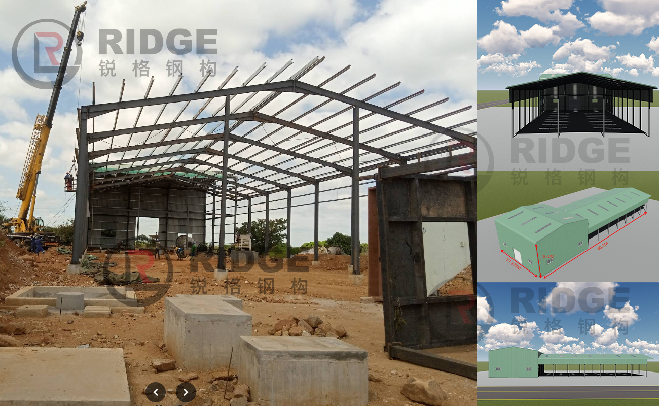 Steel Structure Frame Carport Garage for Ultimate Protection and Storage Solutions Space-Saving Portable Sandwich Panel Garage