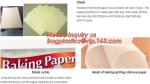 Baking parchment paper rounded waterproof wrapping paper brown greaseproof paper