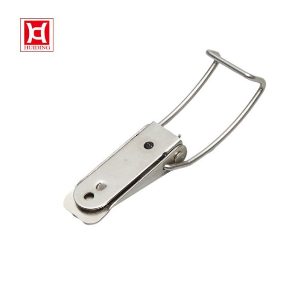 DK019W 201/304 Stainless Steel Spring Loaded Toggle Latch For Lunch Box