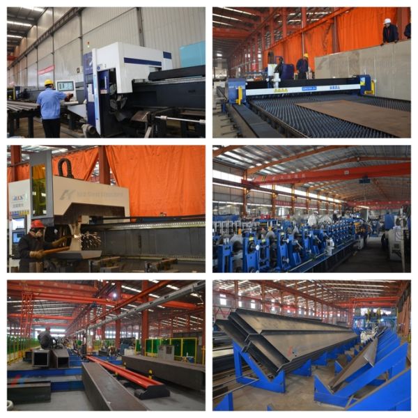 Affordable Steel Frame Structure Building For Customizable Metal Construction