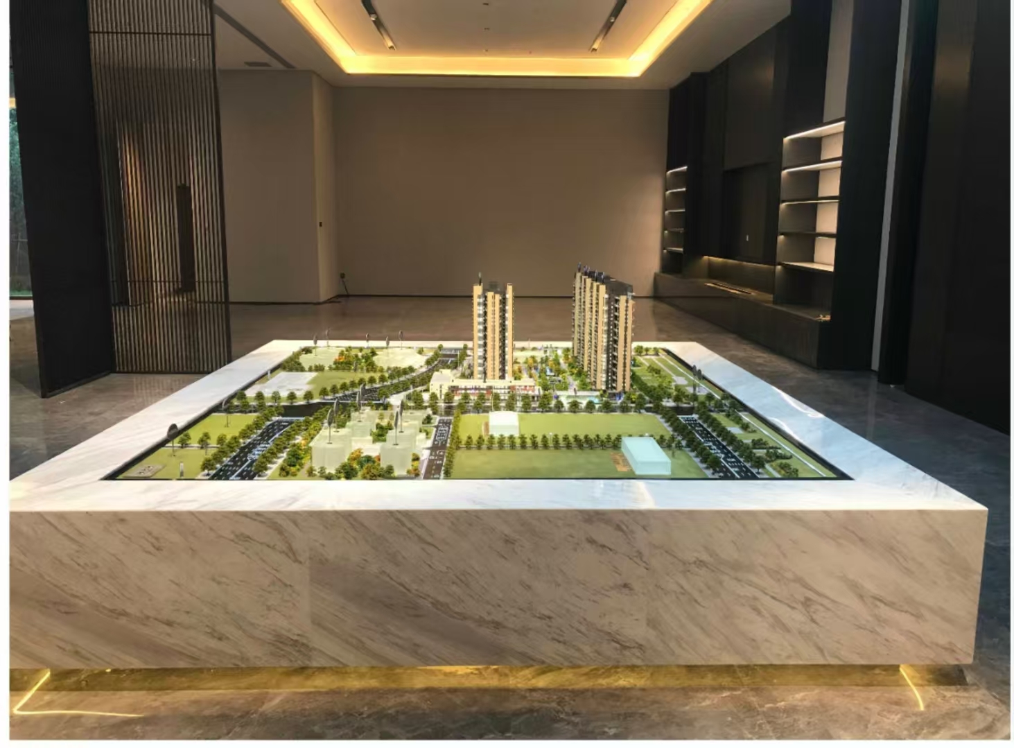 High Rise Building Architecture Models 1:100 Scale Model Architectural