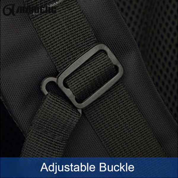 OEM Metal Zipper Backpack PP Webbing Handle Adjustable Shoulder Strap