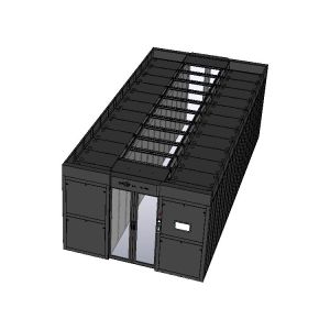 China scalable Containerized Data Center Double Row Minimize Maintenance 100KVA Datacenters on sale