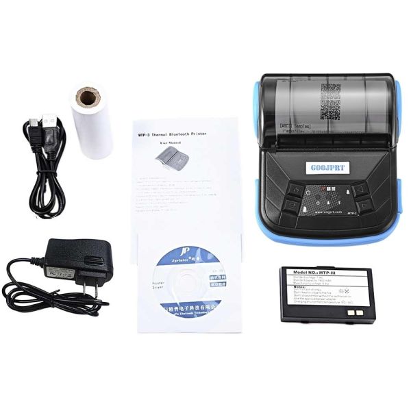 MTP-3 Compact Wireless Printer Multi Interfaces For Android IOS Device