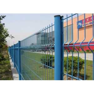 Garden Round Post 50x150mm 3D Wire Mesh Fence