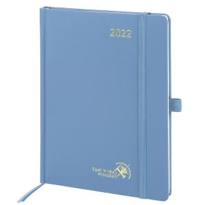 Quality 80GSM Two Page Weekly Planner Calendar 2023 Hard Leatherette Cover for sale