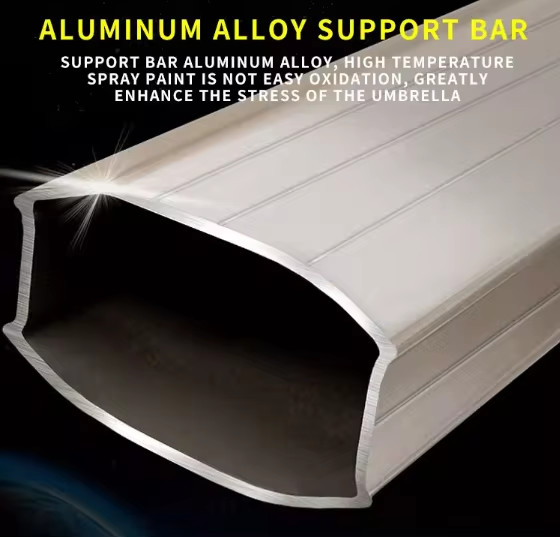Waterproof Canopy Pergola Gazebo Outdoor Roman Umbrellas Patio Parasol Banana Umbrella LMS-11