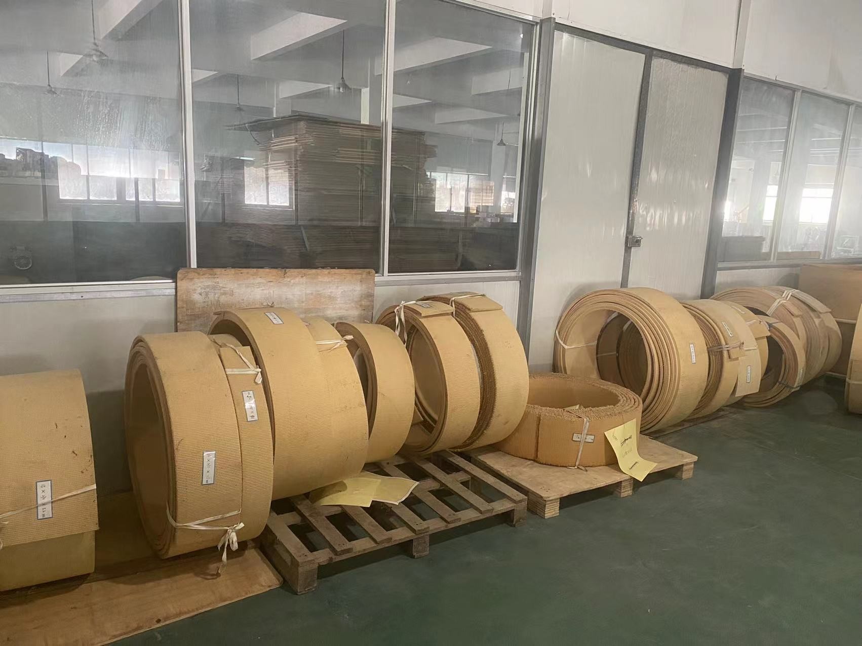 Melamine Resin Non Asbestos Woven Brake Band For Ship Anchor Brake Lining
