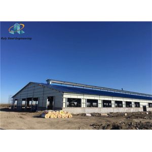 Galvanized/Painted Industrial Prefab/Prefabricated Galvanized Steel Structure
